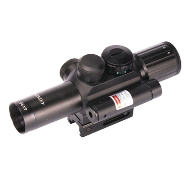 M6 Tactical Red/Green Sight con ingrandimento 4X e laser rosso leggero 435g