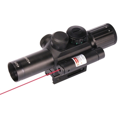 M6 Tactical Red/Green Sight con ingrandimento 4X e laser rosso leggero 435g