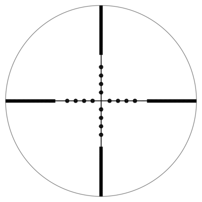 Tipo ottico AR 3-9x40 AO Tactical Sight Scope di caccia con pupilla oculare di 230 mm di lunghezza