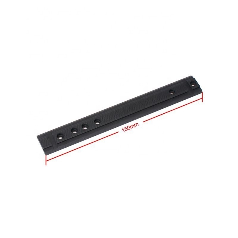 1 Accessori universali Piastra di base da 150 mm KDC2-15 per la caccia Legatura di alluminio