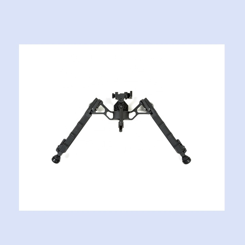 330g Bipod tattico esterno regolabile 5.5''-8.1'' Altezza 5 slot per versatilità