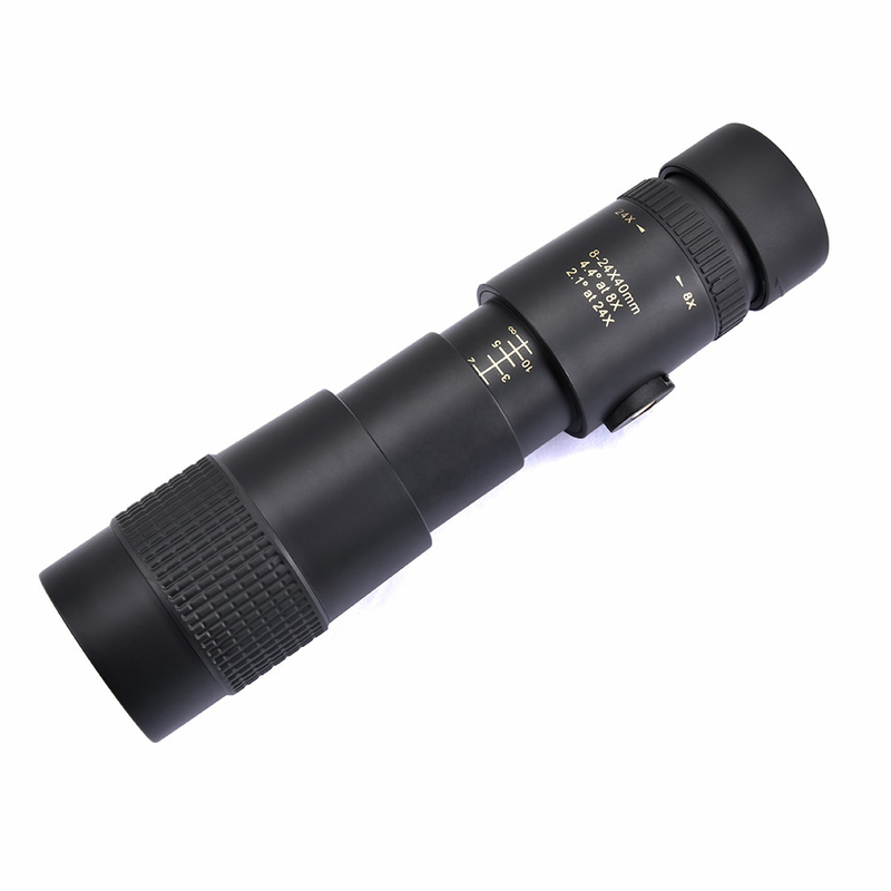 2m Close Focus 8-24x40 Zoom Monocular a lungo raggio con treppiede per telefono