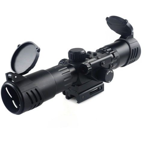 3.5-10X FMC Green Film Coating KANDAR IR Laser Optic Scope Red Laser Sight per la caccia