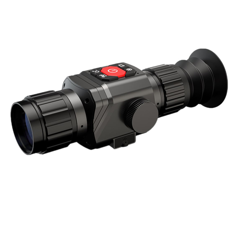 Visione notturna ottica 35 mm Lente portatile di immagine termica Scope per 1800M Distanza di rilevamento