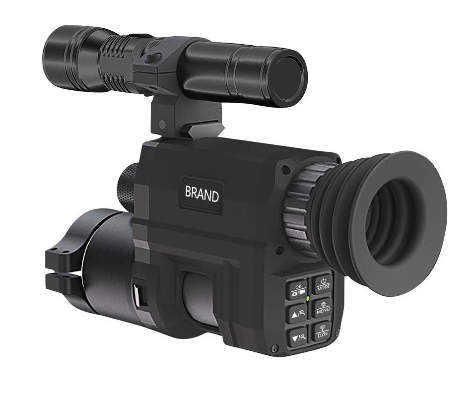 KDNV3000 Infrared Digital Night Vision Scope cattura immagini chiare e registra video