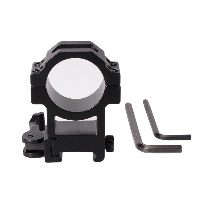 Scope Mounts Accessori 30mm Anelli Mount di rilascio rapido per la caccia e Red Dot