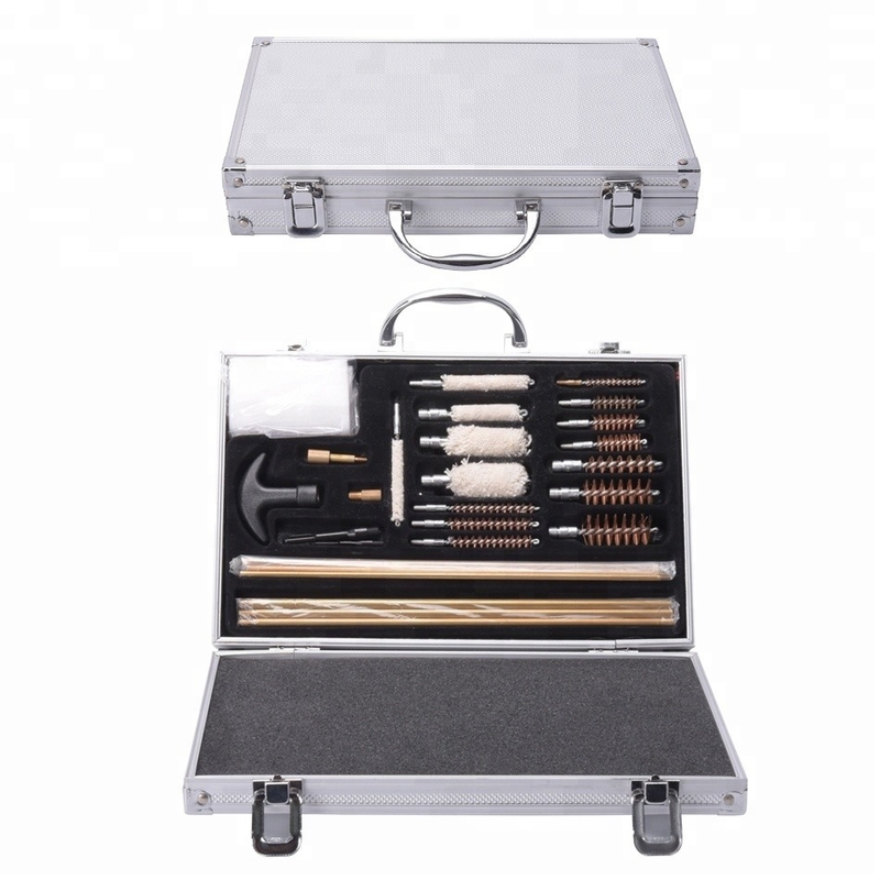 Kit di pulizia cassa in argento alluminio per 0,22 0,177 12G 9MM e prestazioni durature