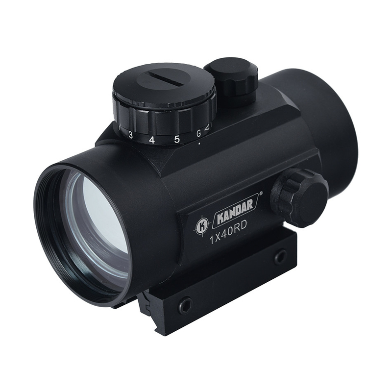 45mm di diametro del tubo 1x40 Red Dot Reflex Vision Optical Green Red Dot Scope for Tactical