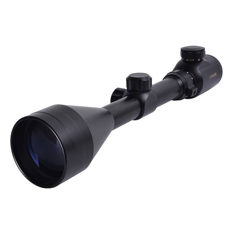 3-9x56 1'' R12 Illuminazione rossa Visore per la caccia Lunghezza corpo in lega di alluminio 315 mm