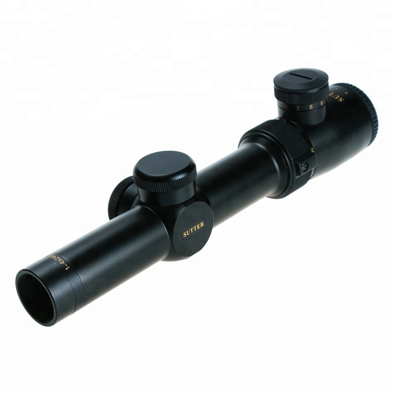Migliora il tuo gioco di tiro con SUTTER1-4x24E Visione laser tattica Visione ottica dall' alto