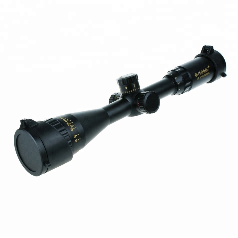 Rosso e verde illuminato 3-9X40AOME Campo di applicazione per la caccia a lunga distanza 340mm Lunghezza