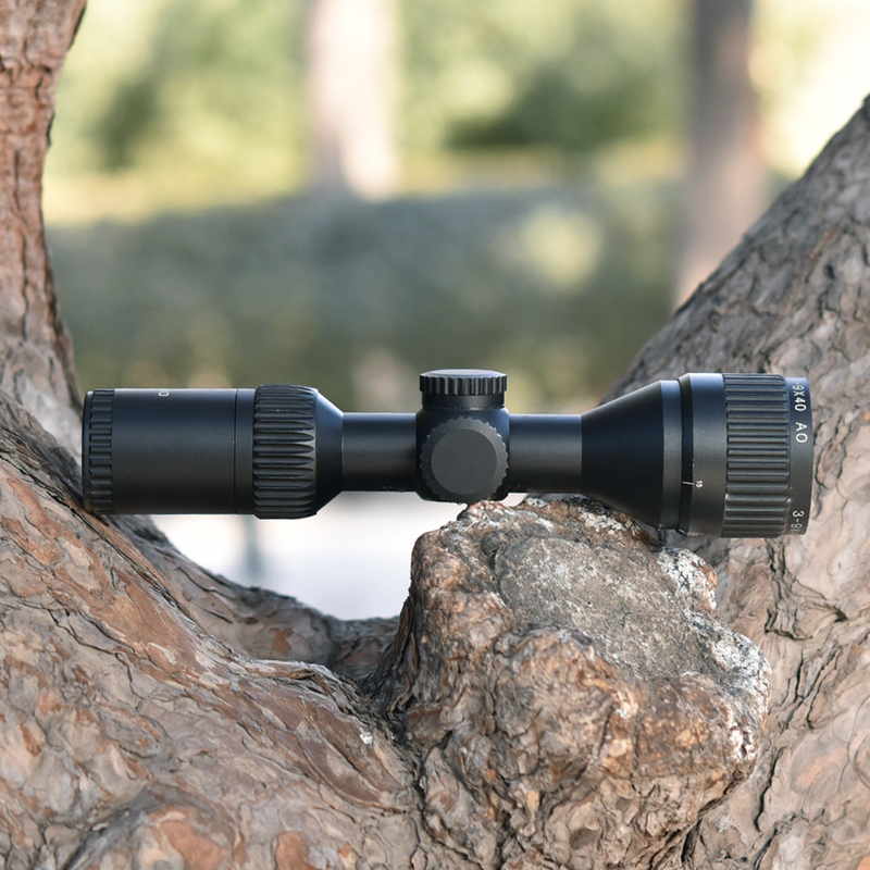 Tipo ottico AR 3-9x40 AO Tactical Sight Scope di caccia con pupilla oculare di 230 mm di lunghezza
