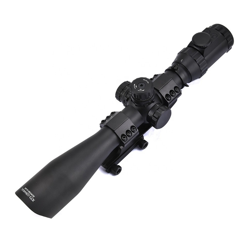 Rilievo oculare 3,4-3 pollici Lunghezza 350 mm Precisione regolabile Crocifisso Ottica di caccia